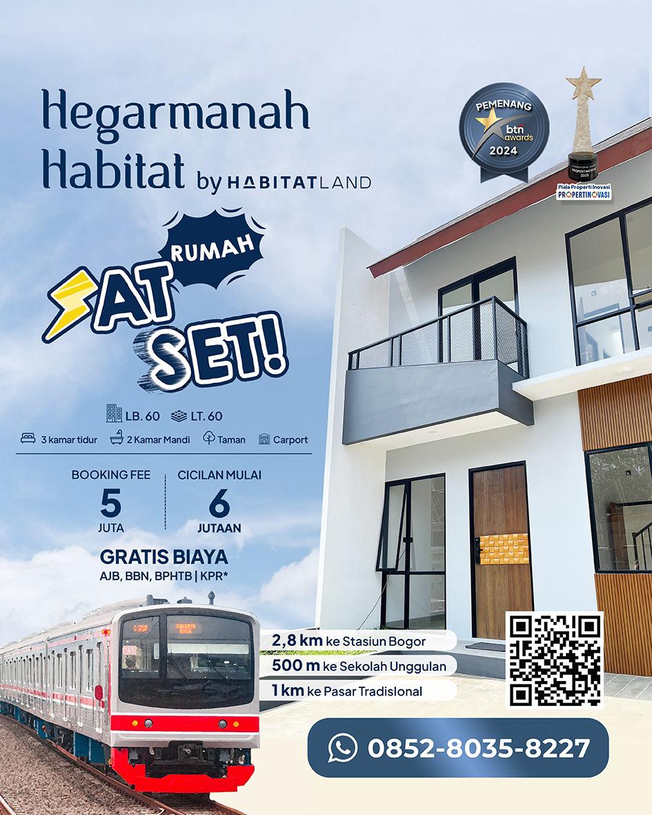 Rumah Hegarmanah Habitat interior