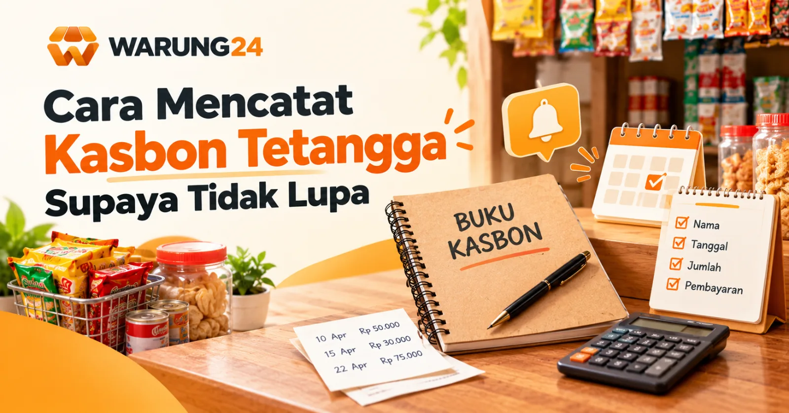 Cara Mencatat Kasbon Tetangga Supaya Tidak Lupa