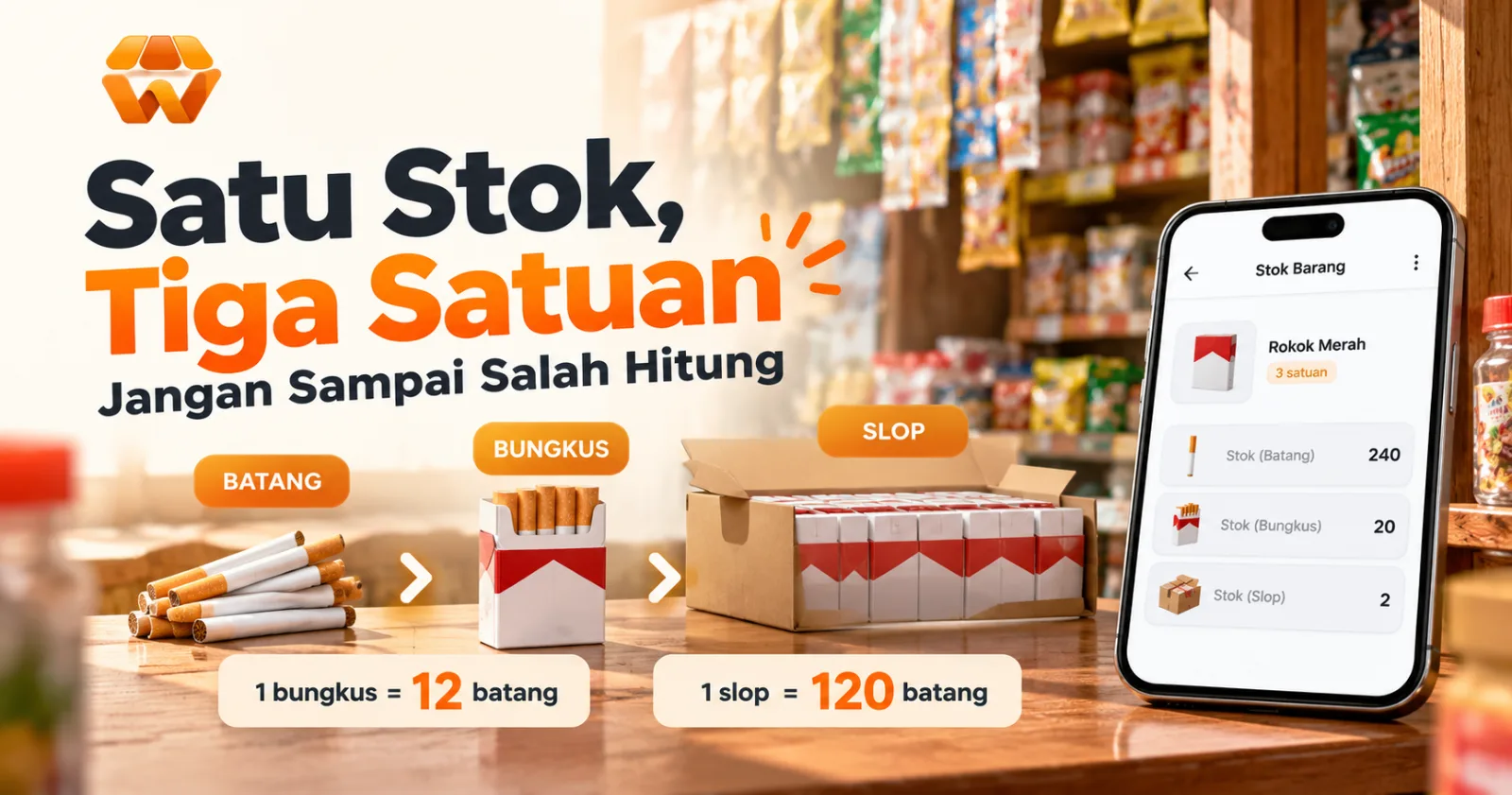 Satu Stok Tiga Satuan: Jangan Sampai Salah Hitung