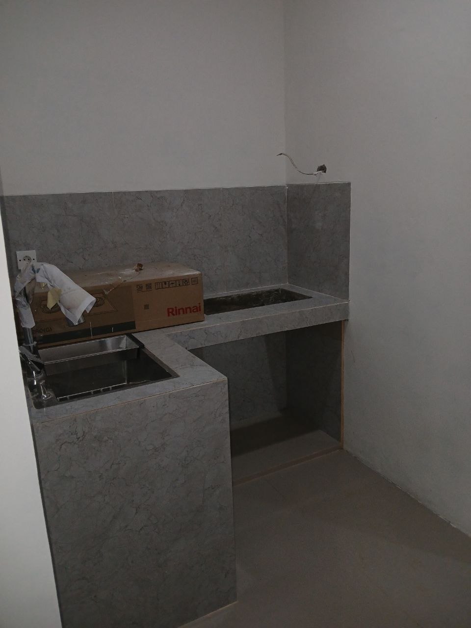 Perumahan Syariah Tangerang Selatan: Pamulang Premiere di Pamulang Barat 147 Area dapur dan westafel rumah Type Jaya Baya Pamulang Premiere
