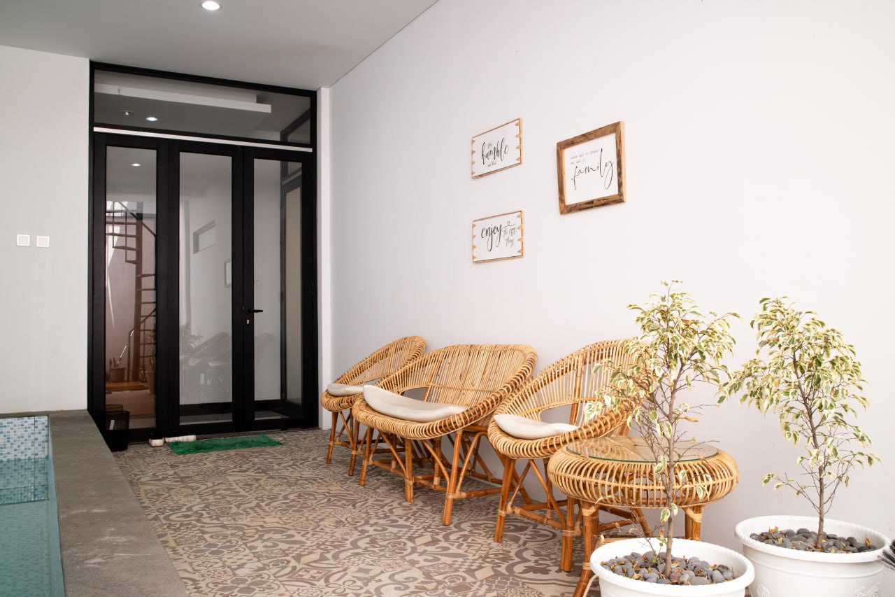 Detail interior rumah Hegarmanah Habitat